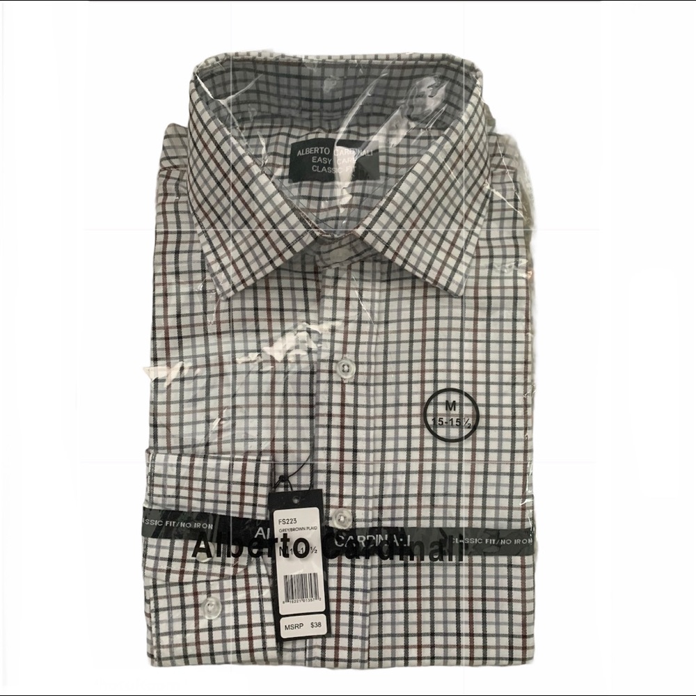 NWT ~ Alberto Cardinali Dress Shirt